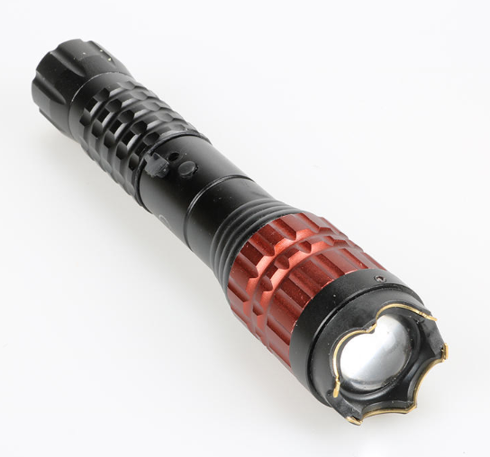 黑鹰HY-X5型钛合金强光爆闪电击棍